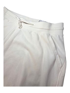 NWT Tek Gear Ultrasoft Fleece Jogger Pants Sweatpants White XXL Loungewear